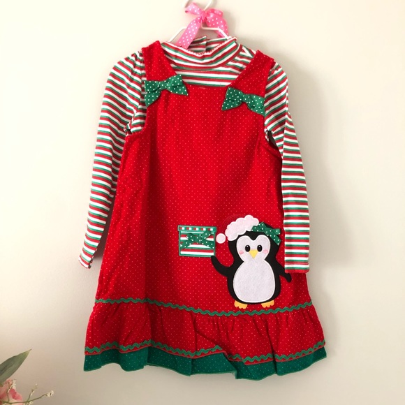 Nannette Kids 2 piece holiday dress